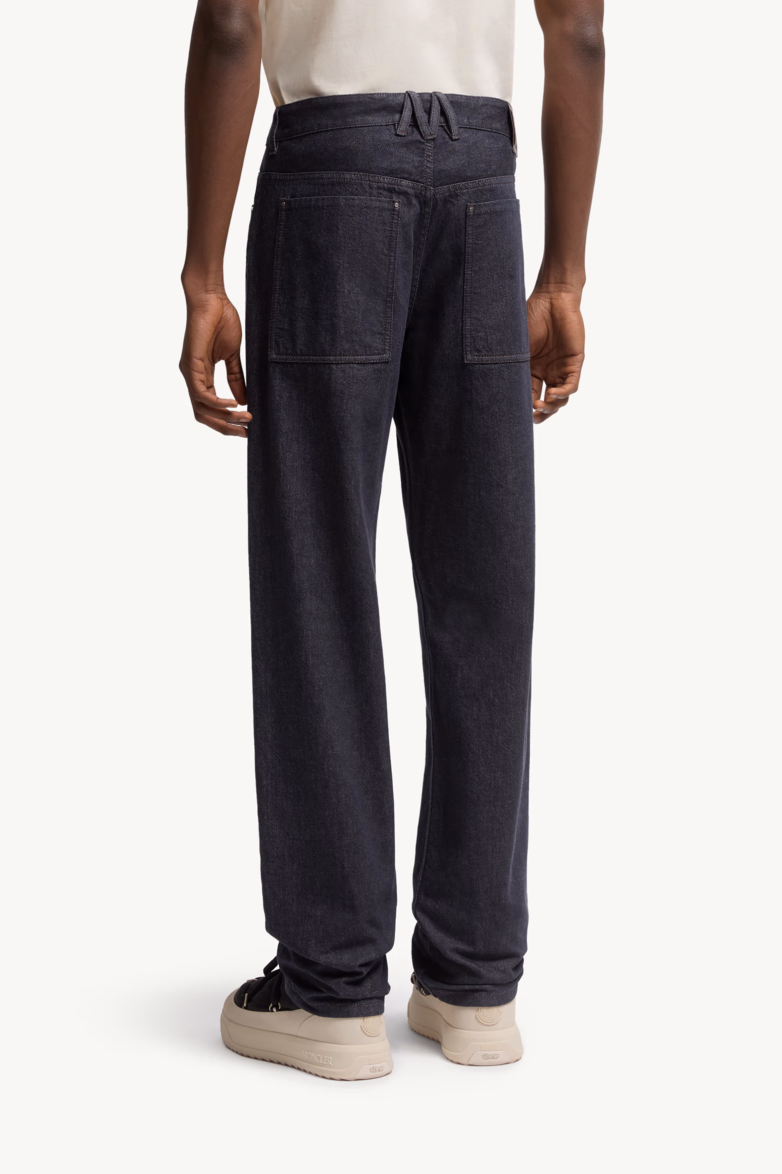 Vaqueros rectos Hombre Azul Denim Moncler 5
